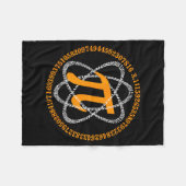 Day 3,14 Number Symbol Math Science Gift  Fleece Deken (Voorkant (Horizontaal))