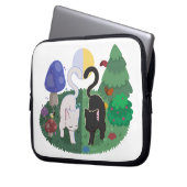 Day and Night Laptop Sleeve (Voorkant Links)