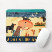 Day at the Beach Mousepad - Stephen Huneck Muismat (Met muis)