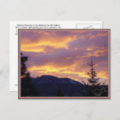 Day Break Sullivan Mountain Briefkaart (Voorkant / Achterkant)