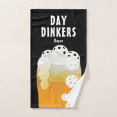 Day Dinkers Pickleball Beer League Team Custom Handdoek (Handdoek)
