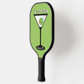 Day Dinking - Pickleball Martini Olive Pickleball Paddle (Links)