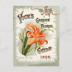 Day Lily Seed Packet Briefkaart