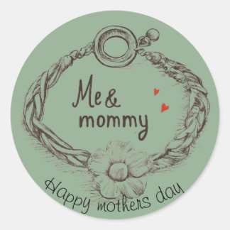 Day Mothers Ronde Sticker