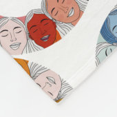 Day of Happiness  Fleece Deken (Hoek)