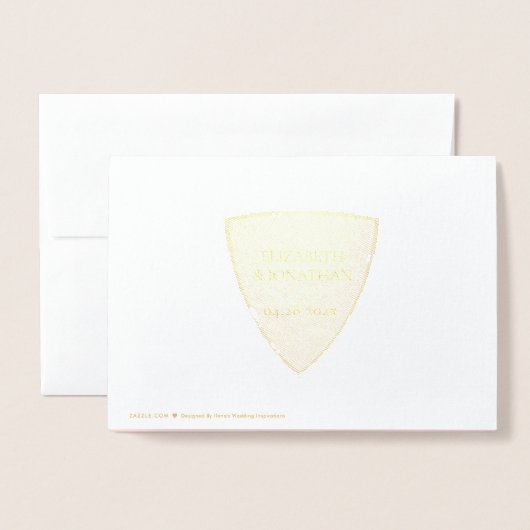 Day-of-Note voor een bruidsmeisje Folie Kaarten (Met envelop)