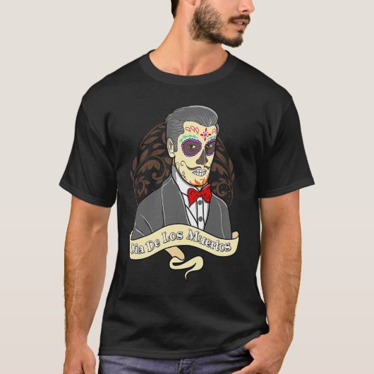 Day of the Dead Dia De Los Muertos T-shirt (Voorkant)
