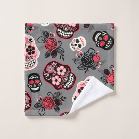 Day of the Dead Sugar (Gant de toilette)