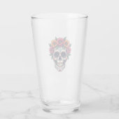 Day of the Dead Sugar Skull � Dia de los Muertos S Glas (Achterkant)