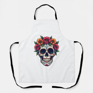 Day of the Dead Suikerschedel � Dia de los Muertos Schort