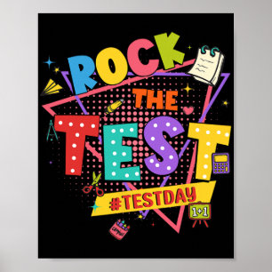 Day Rock De Test Motivatie Studenten Leraren Poster
