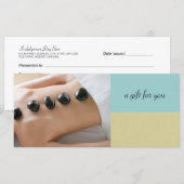 Day Spa Cadeaubonnen (Voorkant / Achterkant)