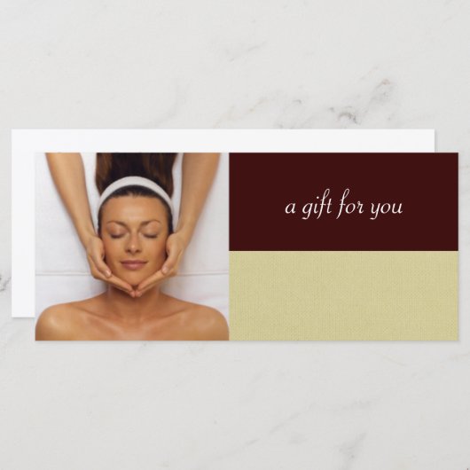 Day Spa Cadeaubonnen (Voorkant / Achterkant)