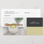 Day Spa Cadeaubonnen (Voorkant / Achterkant)