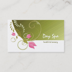 Day Spa Salon Visitekaartje