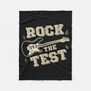 Day Teacher Rock De Test Gitaar Teacher Testen D Fleece Deken