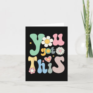 Day Teacher Shirt Je hebt deze geschenken voor vro Kaart