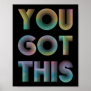 Day Teacher Shirt Je hebt deze geschenken voor vro Poster