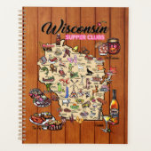 Day Timer - Wisconsin Supper Club Map  Planner (Voorkant)