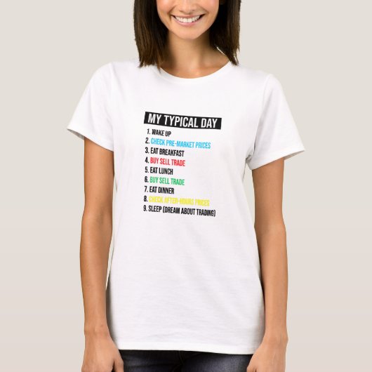 Day Trader T-shirt (Voorkant)