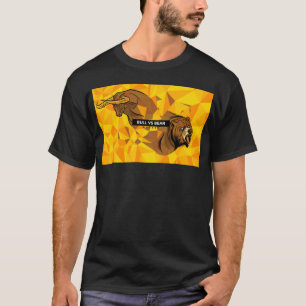 Day Traders Cadeau - Stier en Beer Markt T-shirt