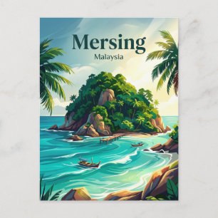 Dayang-eiland Maleisië Briefkaart