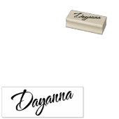 Dayanna naam 	rubberstempel (Gestempeld)