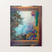 Daybreak, 1922 door Maxfield Parrish Legpuzzel (Verticaal)