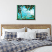 Daybreak, 1922, Maxfield Parrish Canvas Afdruk (Insitu (Slaapkamer))