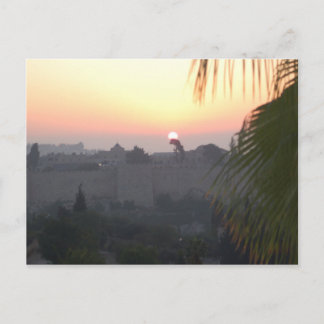 Daybreak Jerusalem Briefkaart
