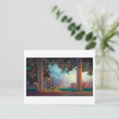 DAYBREAK Maxfield Parrish 1922 ... 2022 Carte post (Debout devant)