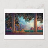 DAYBREAK Maxfield Parrish 1922 ... 2022 Carte post (Devant)
