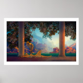 DAYBREAK Maxfield Parrish 1922 ... 2022 Poster (Devant)
