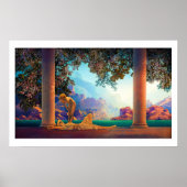 DAYBREAK Maxfield Parrish 1922 ... 2022 Poster (Devant)