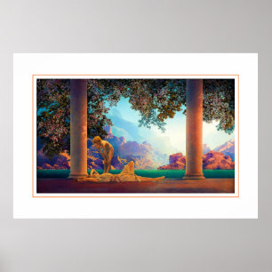 DAYBREAK Maxfield Parrish 1922 ... 2022 Poster