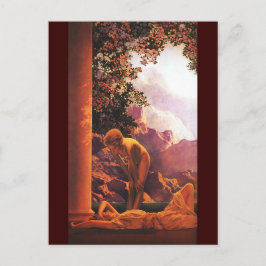 Daybreak, Maxfield Parrish Fine Art Briefkaart