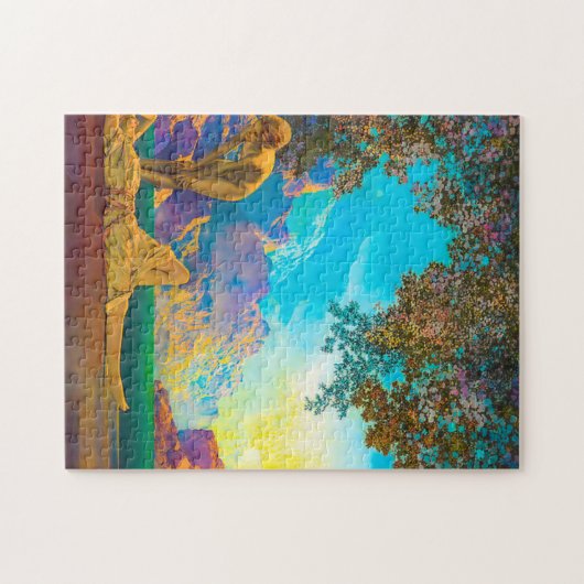 Daybreak Maxfield Parrish Legpuzzel (Horizontaal)