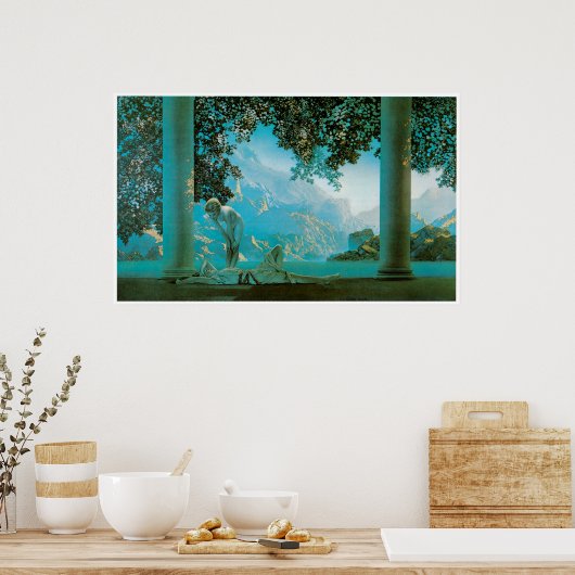 Daybreak, Maxfield Parrish Poster (Keuken)