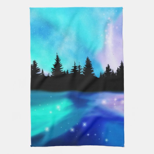 Daybreak Reflections Serviette de cuisine (Vertical)