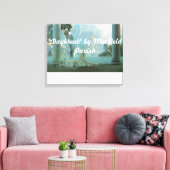 "Daybreak" van Maxfield parish verpakt canvas Afdruk (Insitu (Woonkamer))