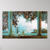 Daybreak van Maxfield Parrish Poster (Voorkant)