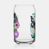 Daydream Mode - Wolf Butterfly Donuts Boot Blikvorm Glas (Rechts)