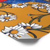 Daydroaming Spring Witch Daisy Art Poster (Hoek)