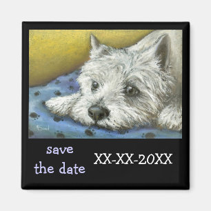 Daydroaming Westie Magneet
