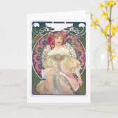 Daydroom (Lente), Mucha Kaart (Gele Bloem)