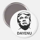Dayenu Trump aimant (Recto/Verso)