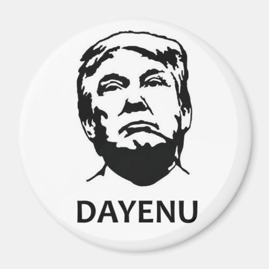 Dayenu Trump aimant (Devant)