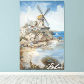 Daylight on the Coast, by artist Bella Catza Canvas Afdruk (Insitu (Houten vloer))