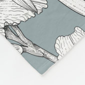 Daylileugens Fleece Deken (Hoek)