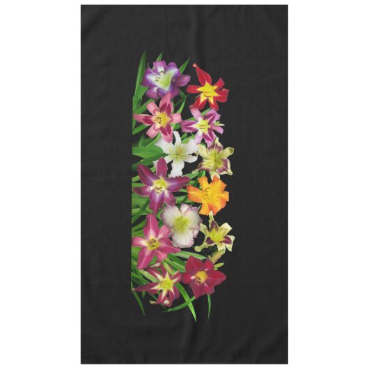 Daylileugens. Tafelkleed (Voorkant)